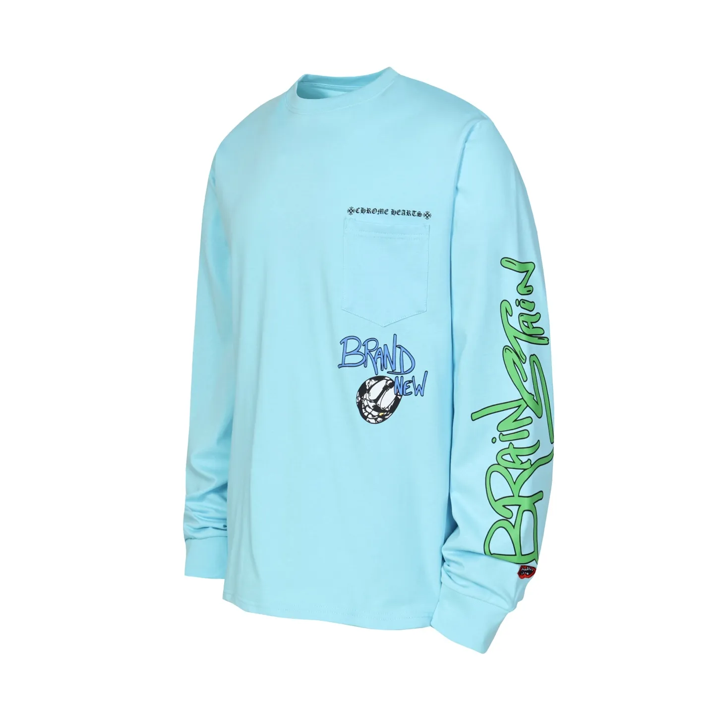 P160 Cross-border quantity model. If you pursue quality, please do not place an order. -Chrome Hearts/Chrome Hearts Sanskrit color printed graffiti ✍️Best-selling long-sleeved T-shirt -High weight, high density and high quality. The wool is soft, delicate and skin-friendly. It feels soft and silky. It has excellent warmth and skin-friendly properties.